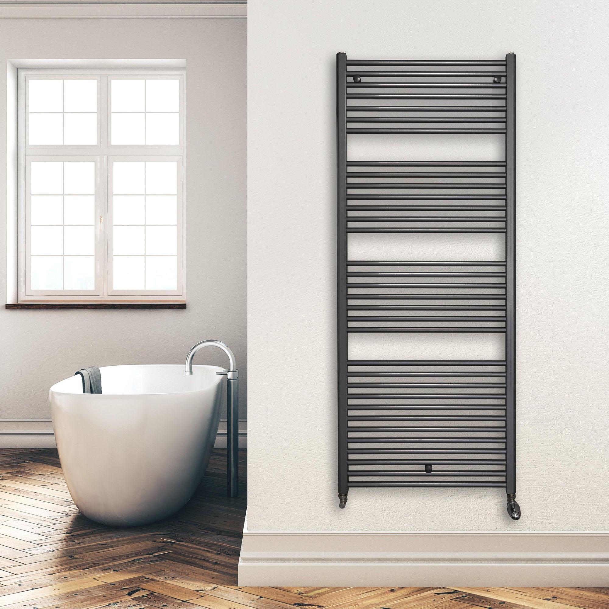 Radiateur sèche-serviettes avec raccord standard sèche-serviettes de salle de bain