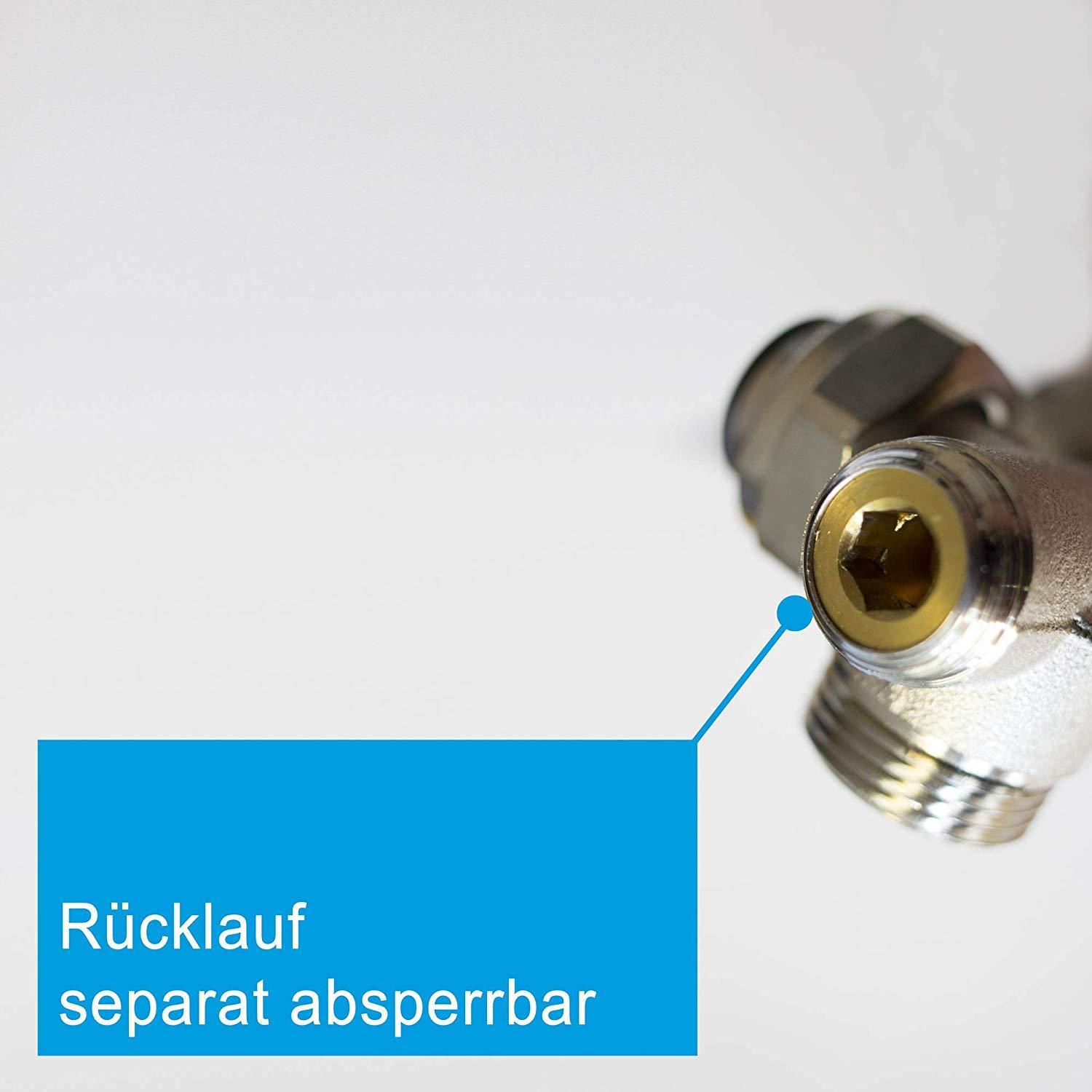 Anschlussset für Heizkörper Multiblock