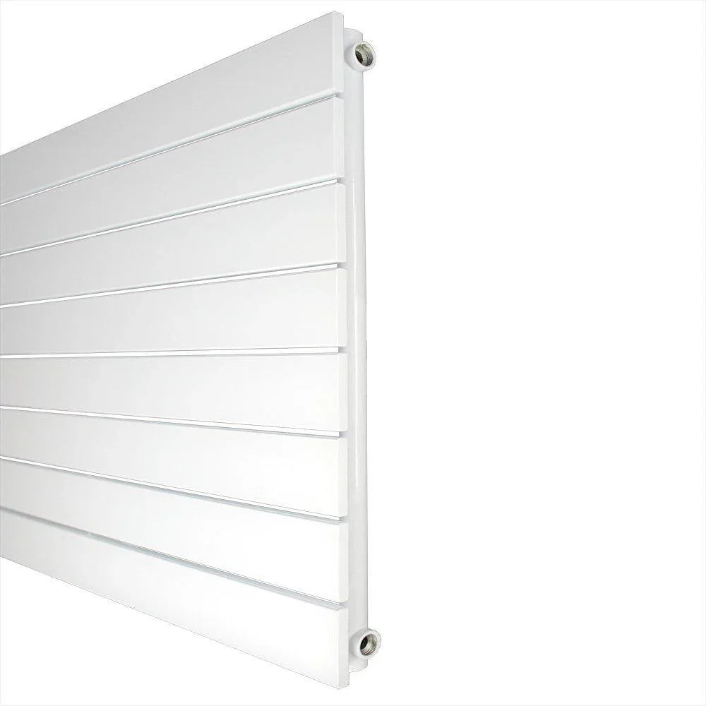 Flachheizkörper horizontal mit seitlichem Anschluss Heizkörper Badheizkörper flach Seitenanschluss 602 - heizkoerper.shop