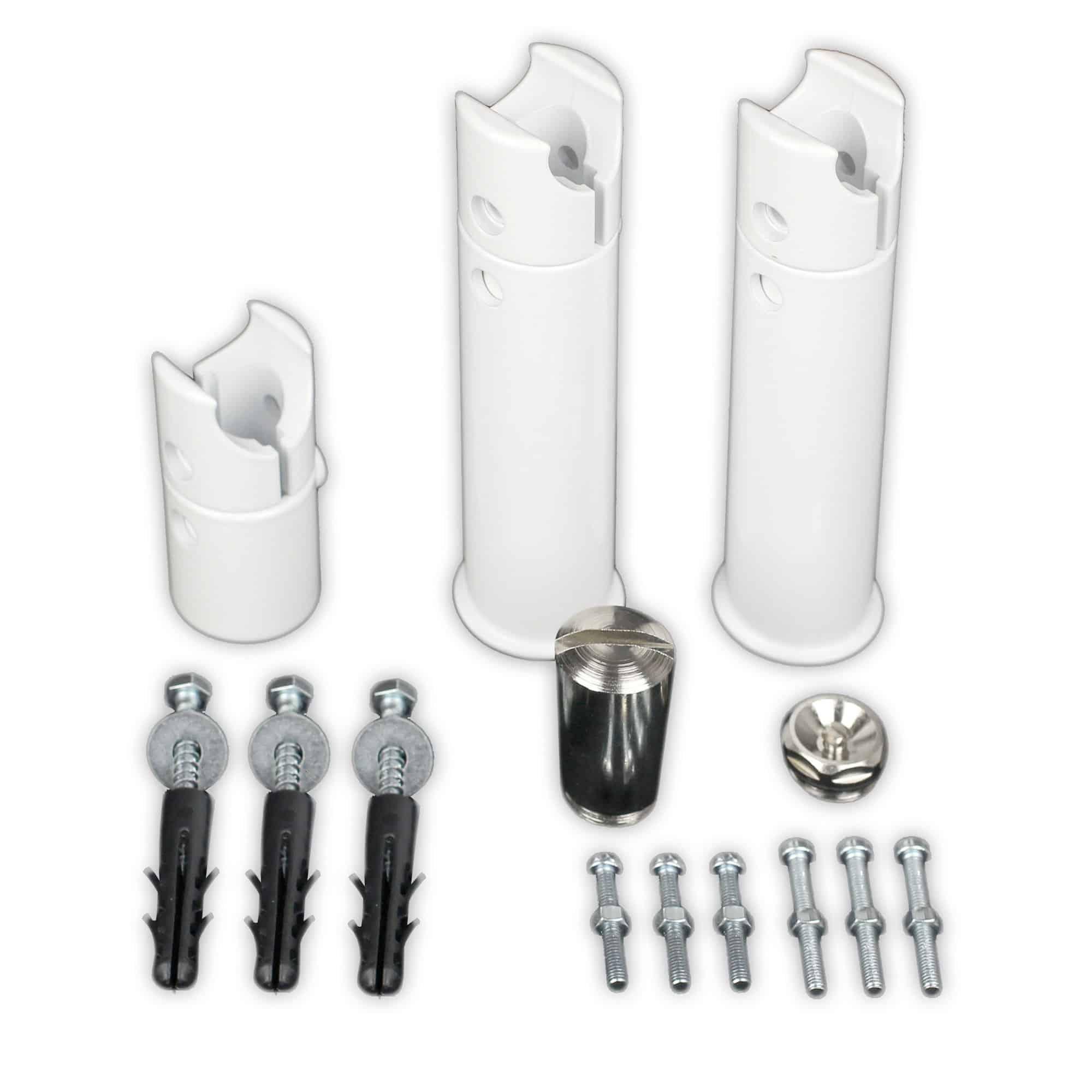 Raumteiler für Badheizkörper weiß - heizkoerper.shop