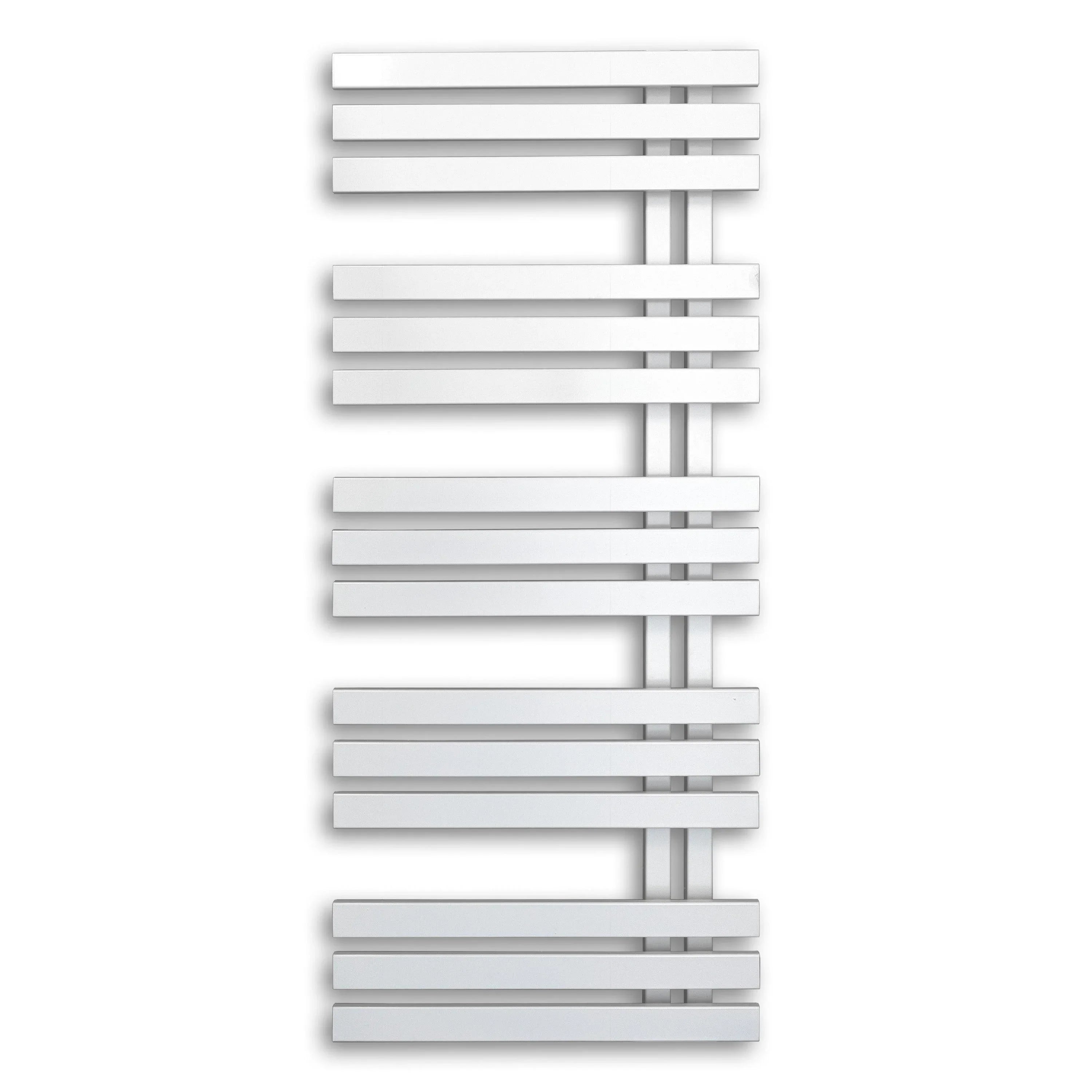 Design Badheizkörper 1200 x 500 mm Paneel Heizkörper Handtuch Mittel Anschluss links rechts weiß seitlich offen - heizkoerper.shop