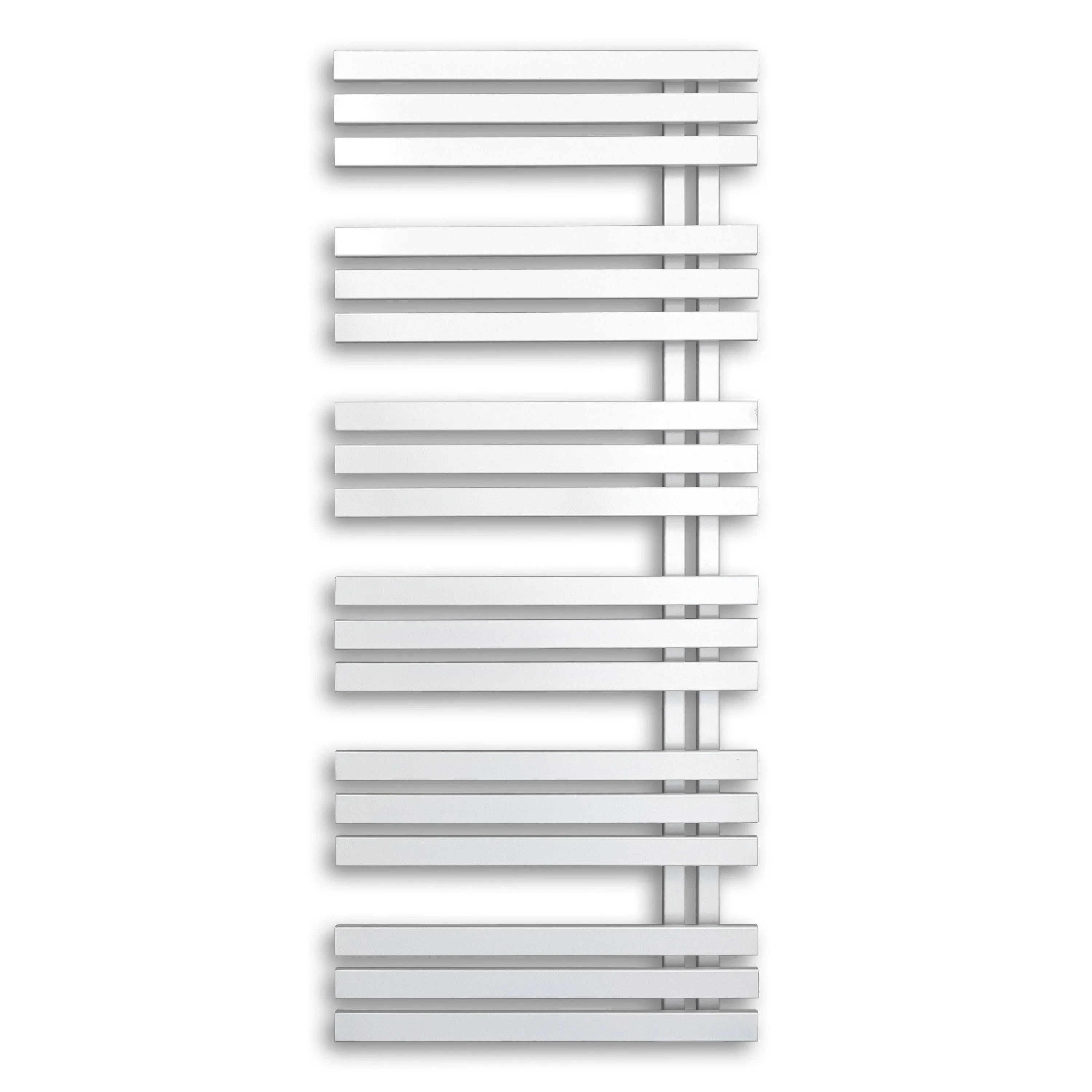Design Badheizkörper 1400 x 600 mm Paneel Heizkörper Handtuch Mittel Anschluss links rechts weiß seitlich offen - heizkoerper.shop