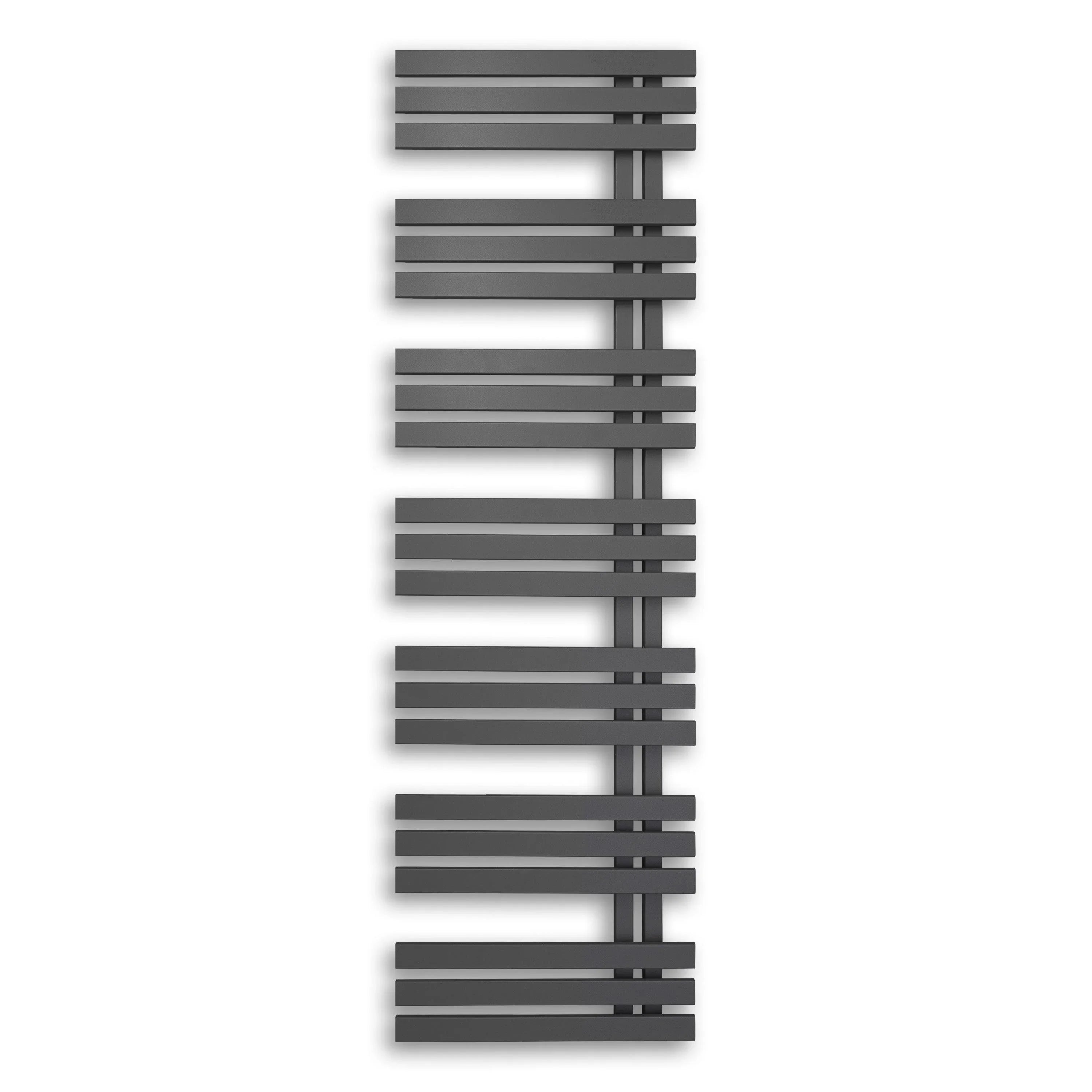 Design Badheizkörper 1600 x 500 mm Paneel Heizkörper Handtuch Mittel Anschluss links rechts anthrazit seitlich offen - heizkoerper.shop