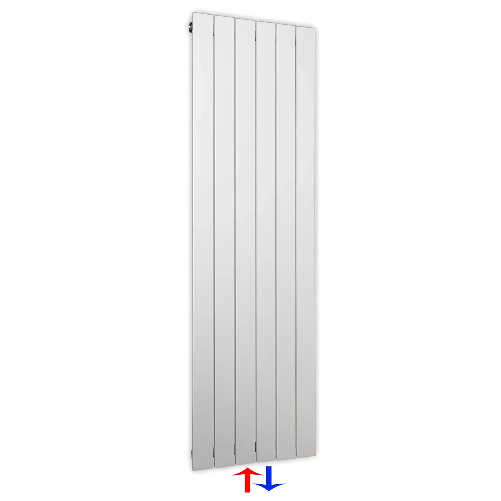 Design Paneelheizkörper vertikal 1500 x 450 weiß Heizkörper Badheizkörper flach Badezimmer Heizung - heizkoerper.shop