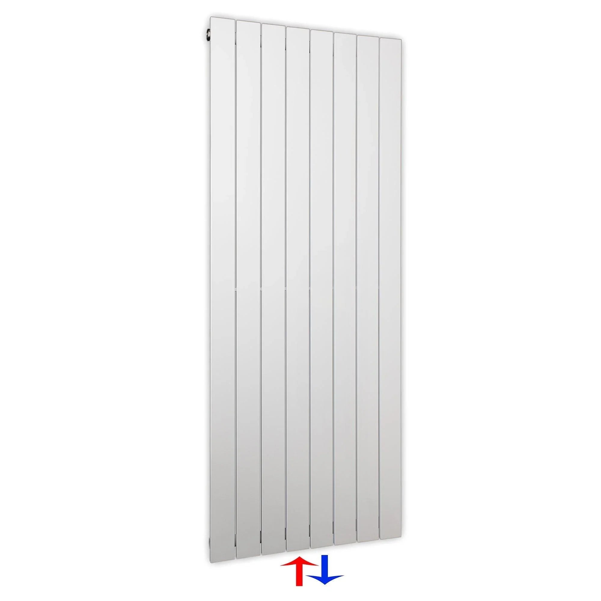 Flachheizkörper mit Mittelanschluss 1500 x 602 weiß Heizkörper Badheizkörper flach Badezimmer Heizung - heizkoerper.shop