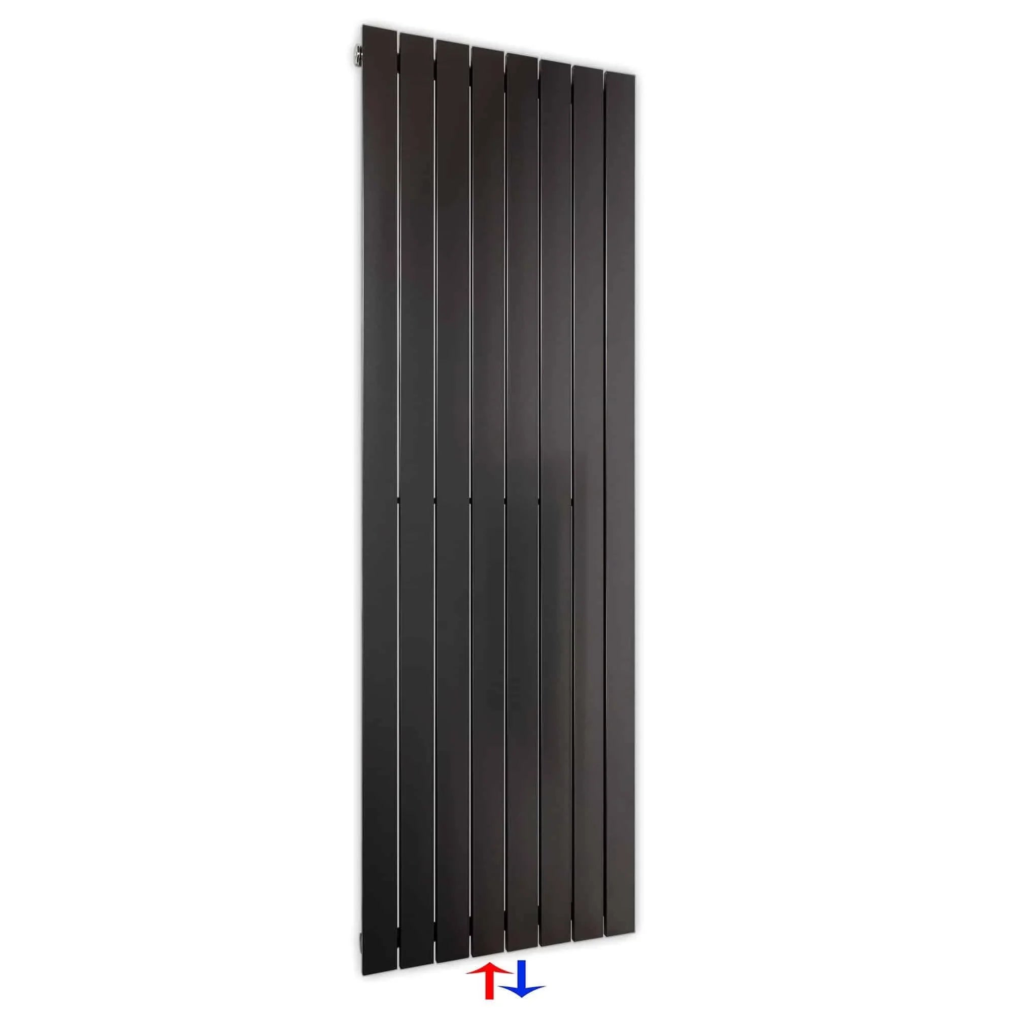 Design Paneelheizkörper vertikal 1800 x 602 anthrazit Heizkörper Badheizkörper flach Badezimmer Heizung - heizkoerper.shop