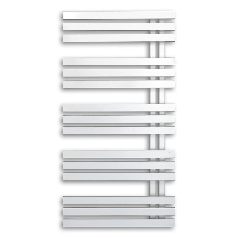 Radiateur de salle de bain blanc connexion côté gauche droit ouvert 