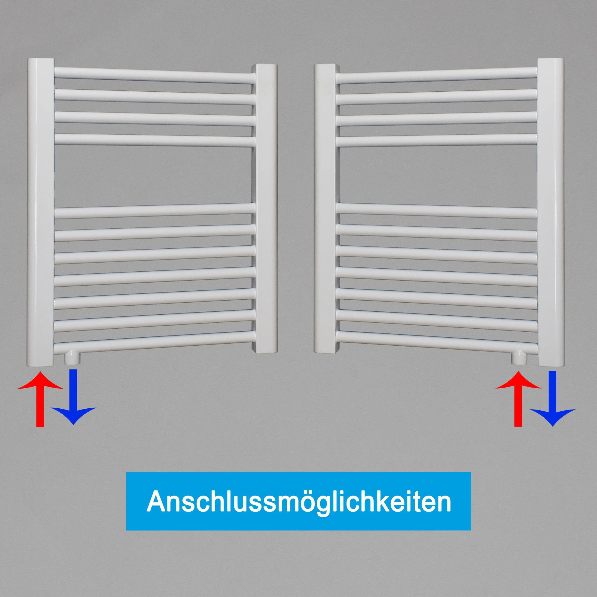 Elegantes Badheizkorper Anschluss Rechts Ebenbild