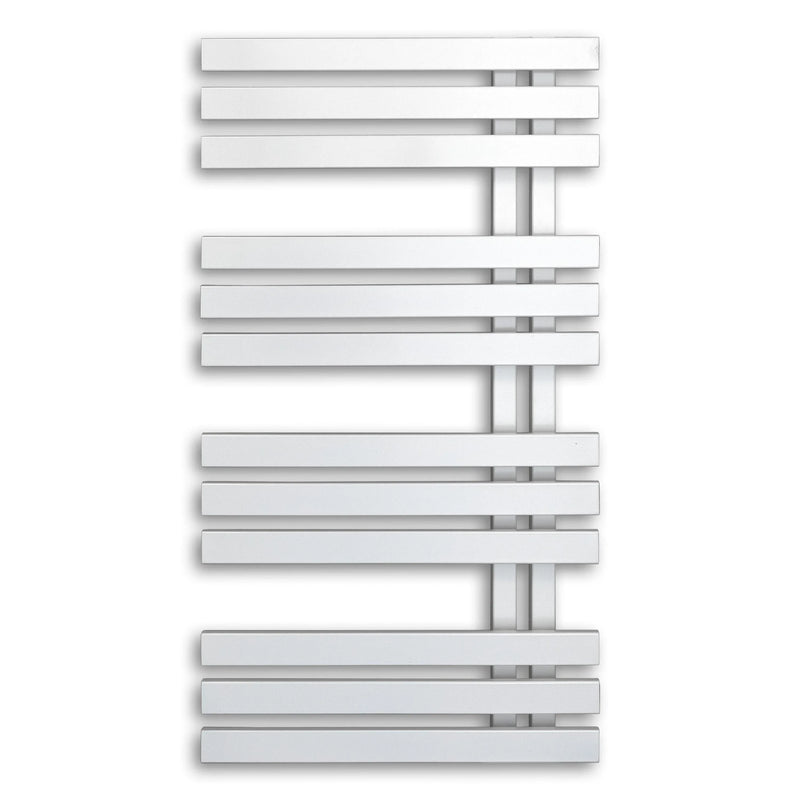 Design Badheizkörper 1000 x 500 mm Paneel Heizkörper Handtuch Mittel Anschluss links rechts weiß seitlich offen - heizkoerper.shop