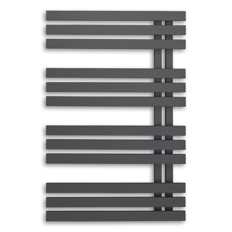 Design Badheizkörper 1000 x 600 mm Paneel Heizkörper Handtuch Mittel Anschluss links rechts anthrazit seitlich offen - heizkoerper.shop